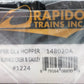 Rapido Trains 148020A HO Buffalo Creek & Gauley GLa 2-Bay Hopper