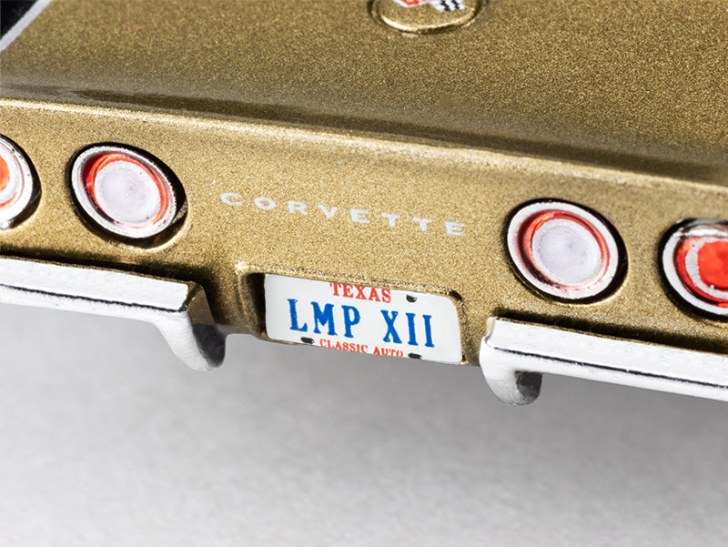 AFX 22093 HO Gold & Black Mega G+ AstroVette LMP12 Limited Edition Slot Car