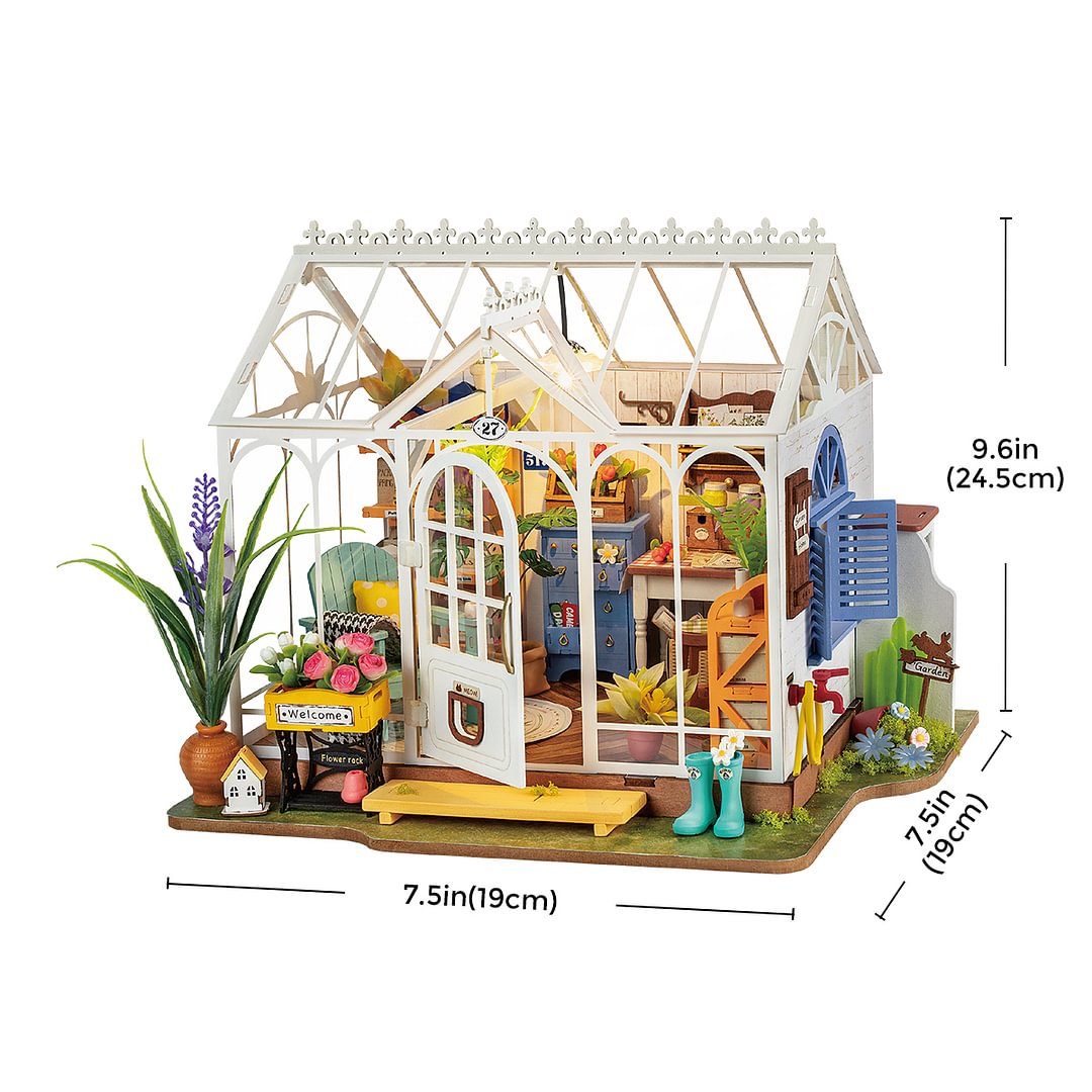 Robotime DG163 Rolife Dreamy Garden House DIY Miniature House Kit