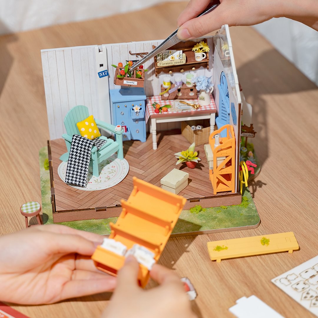 Robotime DG163 Rolife Dreamy Garden House DIY Miniature House Kit