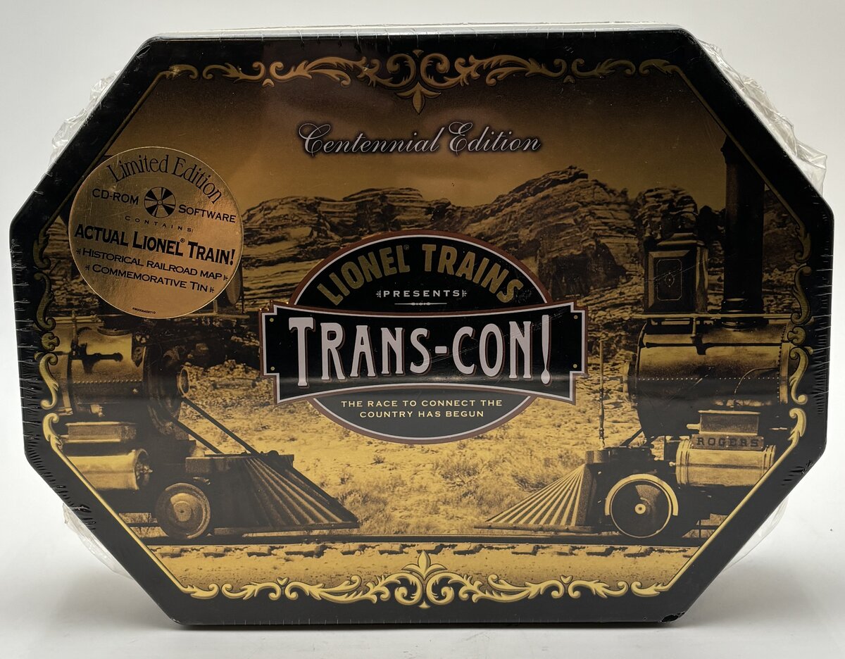 Lionel 458705 Centennial Edition Trans-Con Collectible Tin w/Accessories