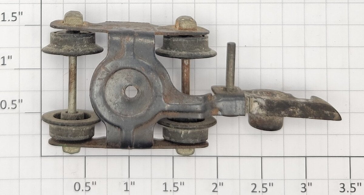 American Flyer XA12A057 S Tinpate Link Coupler Truck Assembly