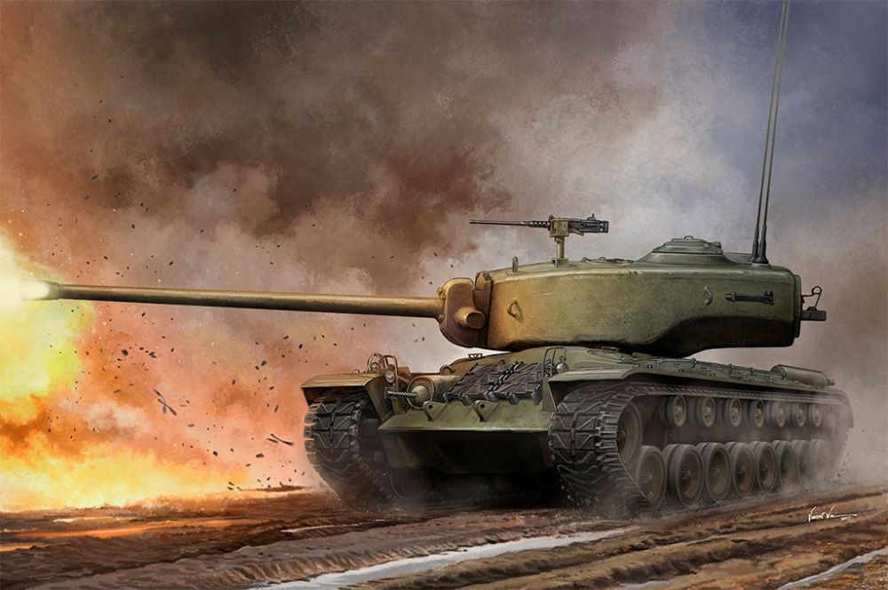 Hobby Boss 84513 1:35 US T34 Heavy Tank Plastic Model Kit