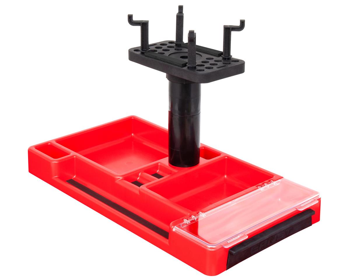 Ernst Manufacturing 180 Red/Black Ultimate Hobby Stand