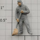 Lionel 3434-10 Painted Light Gray Chicken Sweeper Figure