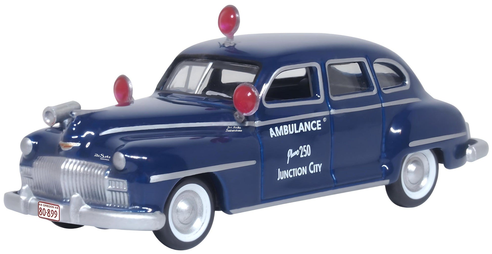 Oxford Diecast 87DS46005 HO 1946/8 Junction City Ambulance Desoto Suburban