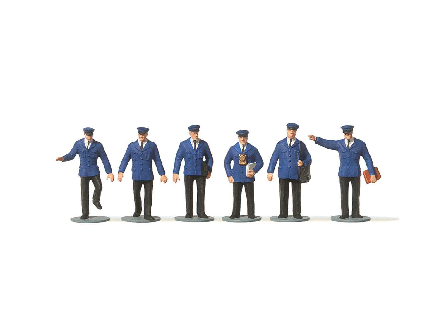 Merten 212529 HO Railway Personnel Figures (Set of 6)