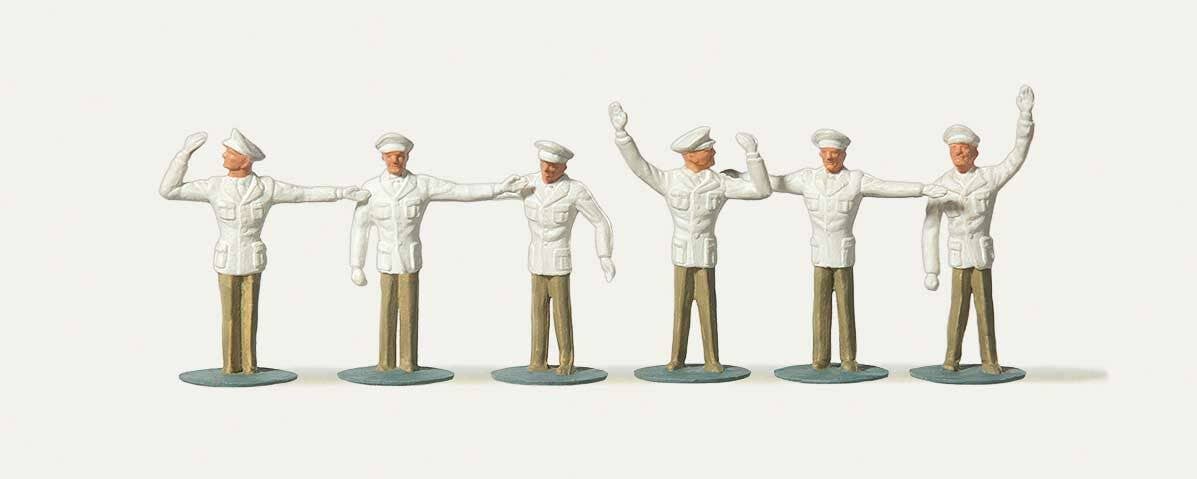 Merten 215025 HO Economy Series Police Figures (Set of 6)
