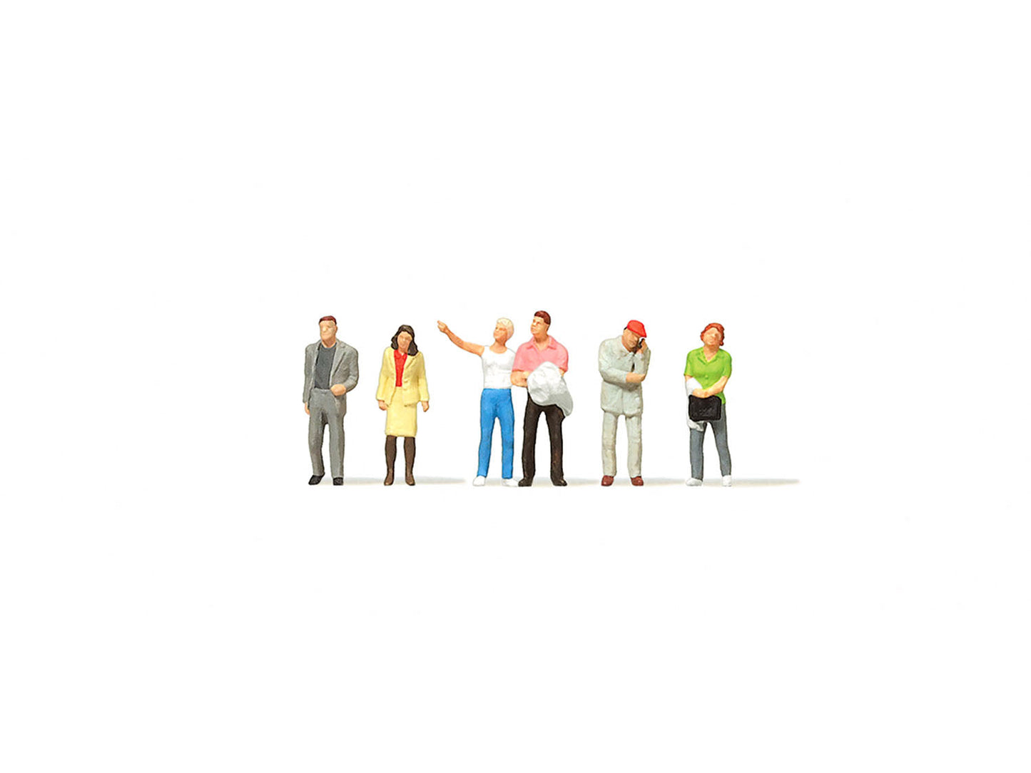 Merten 282554 TT Passers By #1 Figures (Set of 6)