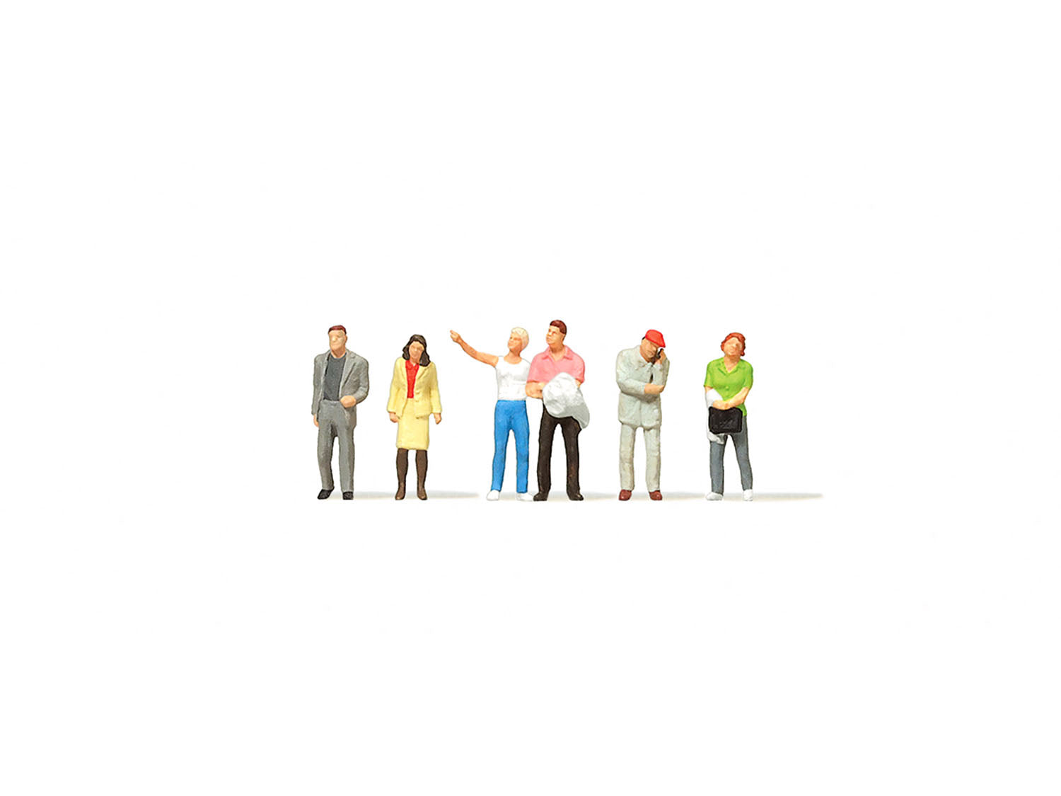 Merten 282554 TT Passers By #1 Figures (Set of 6)