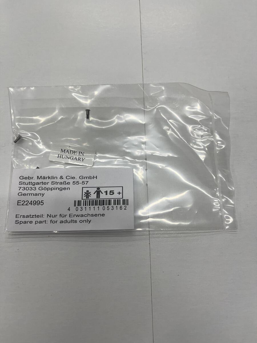Marklin E224995 HO M1.6 x 2.5 Hex Head Bolt