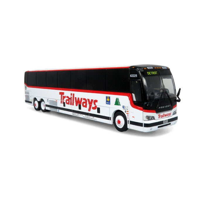 Iconic Replicas 87-0477 1:87 Adirondack Trailways Prevost X3-45 Coach Diecast
