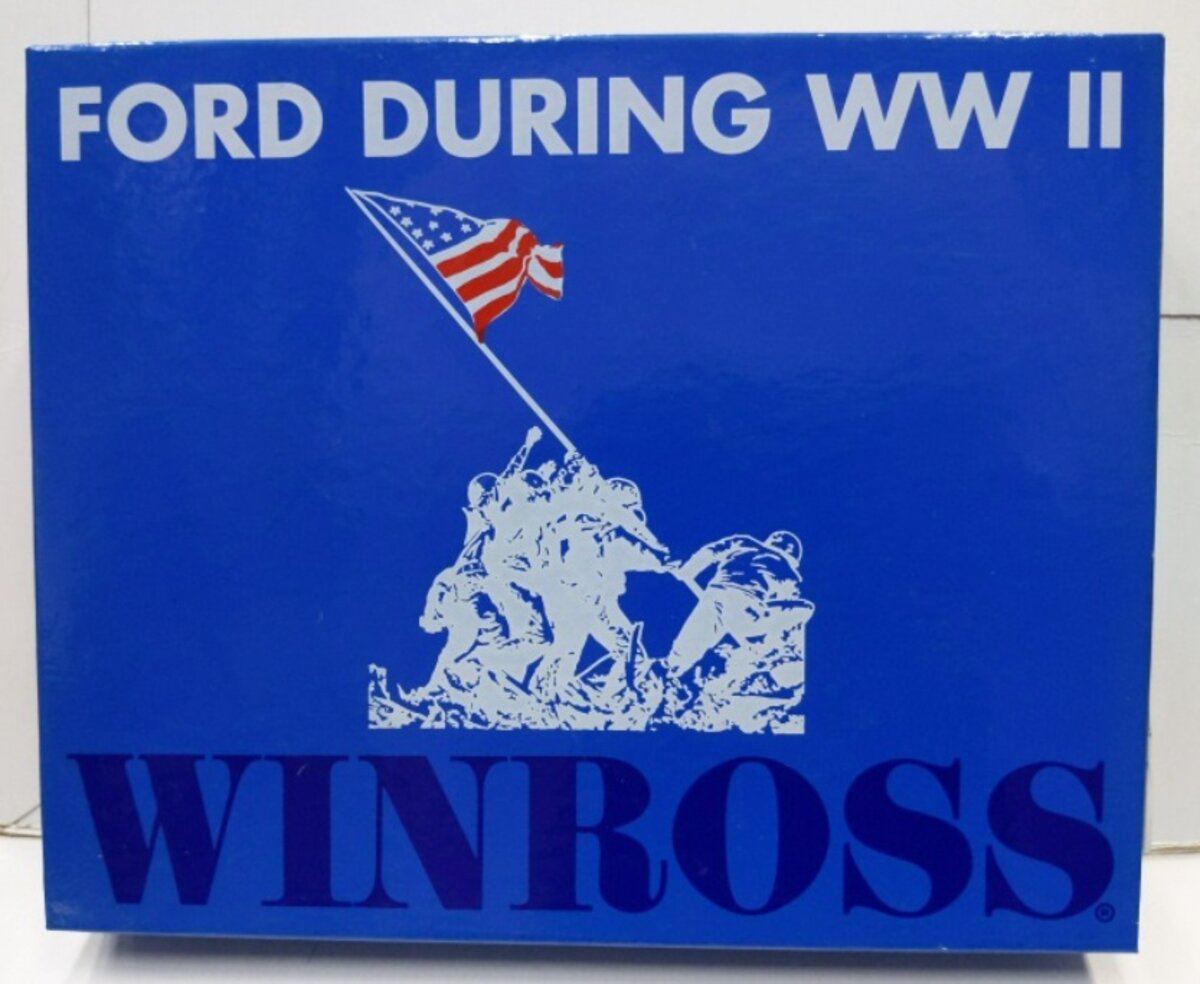 Winross 110-7 1:64 Ford Historical 1942 Ford During WWII Tractor Trailer