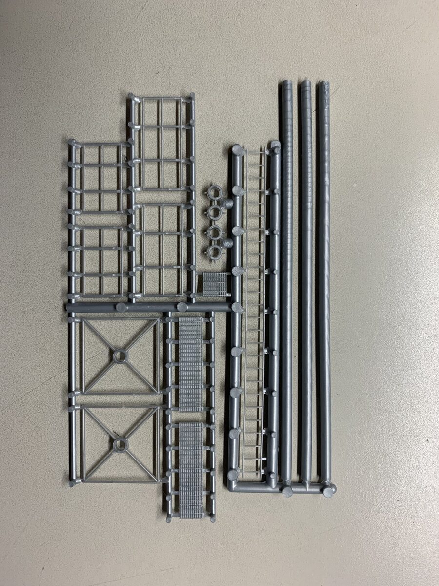 Rix Products 628-0408 HO Grain Elevator Catwalks,Ladders,Platforms & Tubes