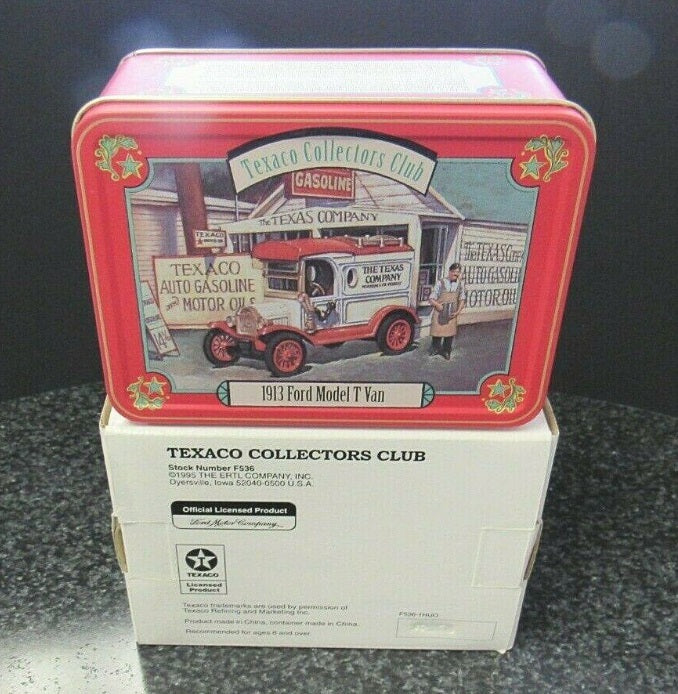Ertl F536 1:43 Scale Texaco Collectors Club 1913 Ford Model T Van