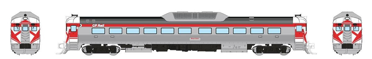 Rapido Trains 516507 N CP Budd RDC-1 Phase 2 Diesel Locomotive DC/DCC/Sound