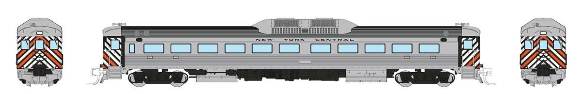 Rapido Trains 516510 N NYC Budd RDC-1 Phase 1 Diesel Locomotive DC/DCC/Sound