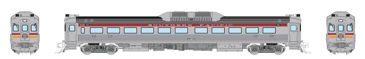 Rapido Trains 516512 N SP Budd RDC-1 Phase 1 Diesel Locomotive DC/DCC/Sound