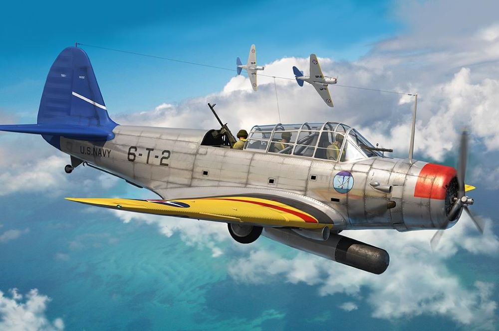 Hobby Boss 81783 1:48 Douglas TBD-1 Devastator Military Aircraft Plane Model Kit