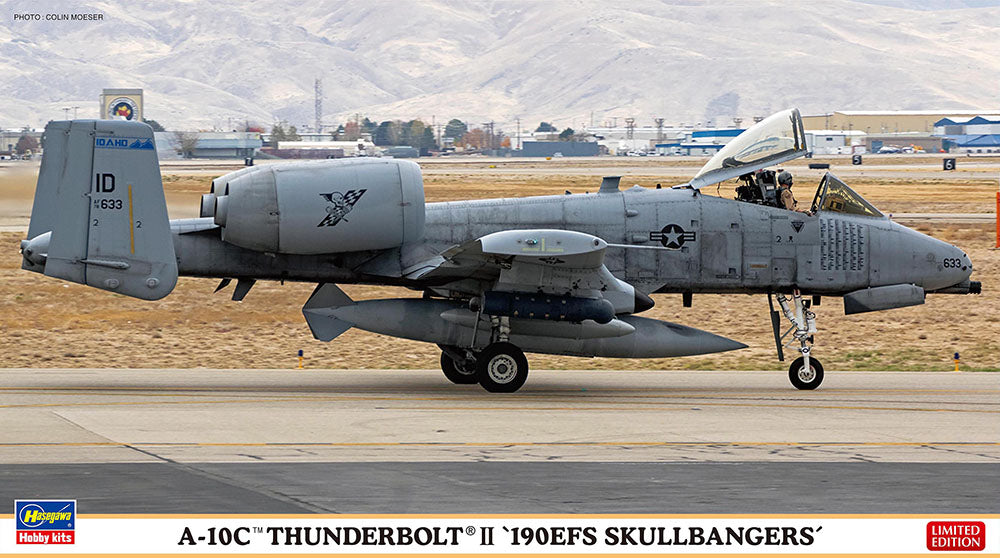 Hasegawa 02451 1:72 A-10C Thunderbolt II Skullbangers Aircraft Plastic Model Kit