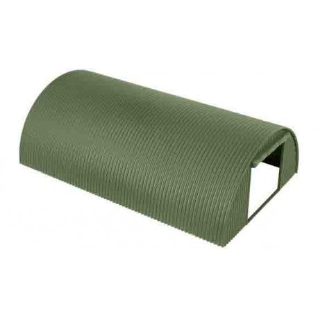 Roco 00614 HO Scale Olive Green Nissen Hut Building Kit
