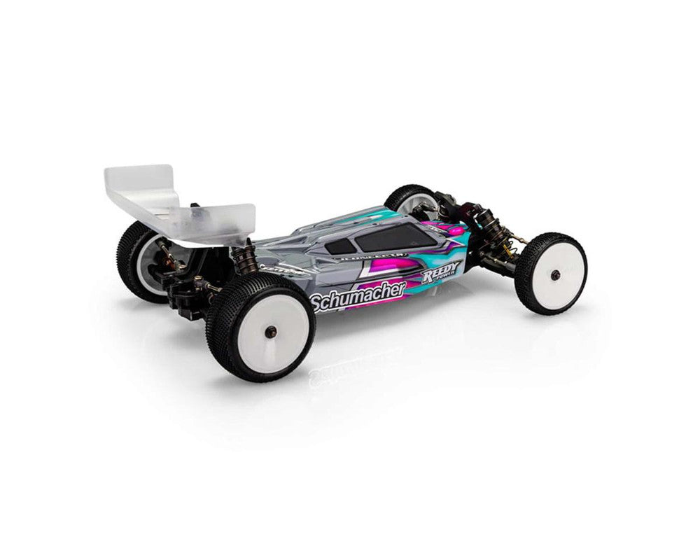 Jconcepts 0432 Schumacher LD3 "S2" Clear Body with Carpet, Turf & Dirt Wing