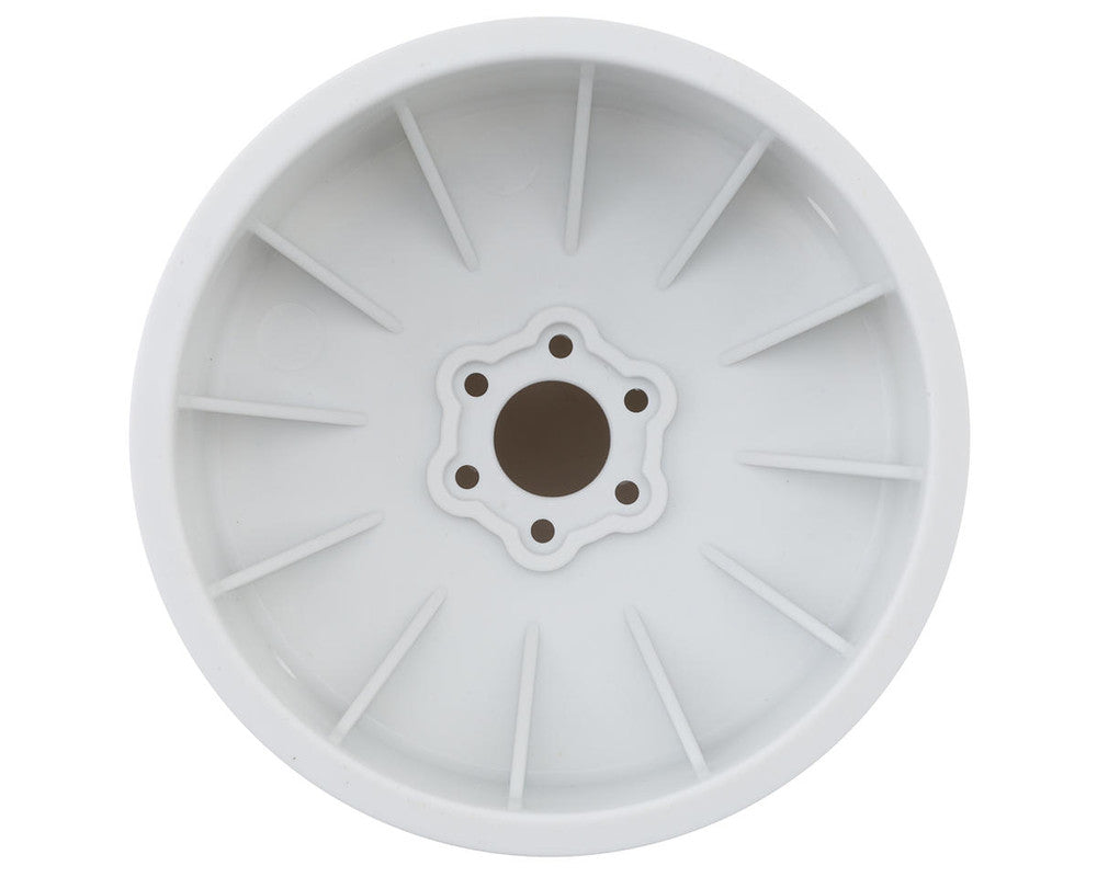 Jconcepts 3439W Tribute 73's Monster Truck 3.2x3.6" White Wheel with Adaptors