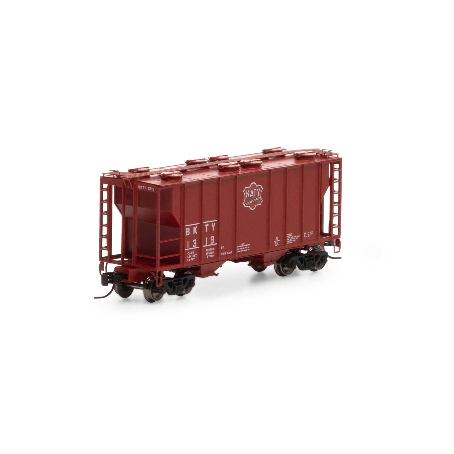 Athearn 17252 N Missouri Kansas Texas PS-2 2600 Covered Hopper #1319