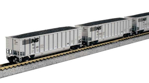 Kato 106-4634 N Norfolk Southern Bethgon Coalporter Car (Set of 8) NIB