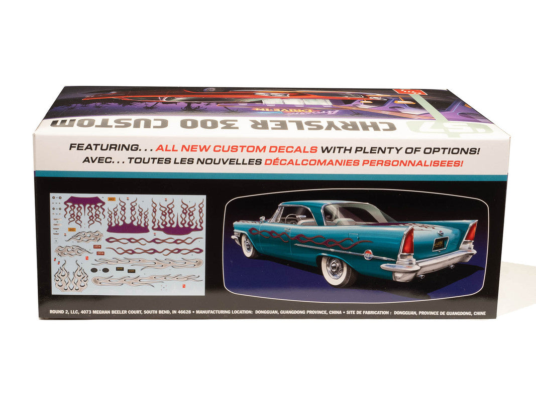 AMT 1447 1:25 1957 Chrysler 300 Custom Version Car Plastic Model Kit