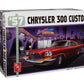 AMT 1447 1:25 1957 Chrysler 300 Custom Version Car Plastic Model Kit