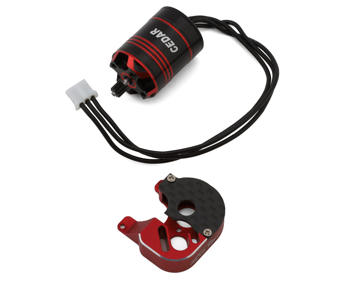 Furitek 2307 SCX24 Cedar Inrunner BL Motor w/11T Steel Pinion & Motor Mount