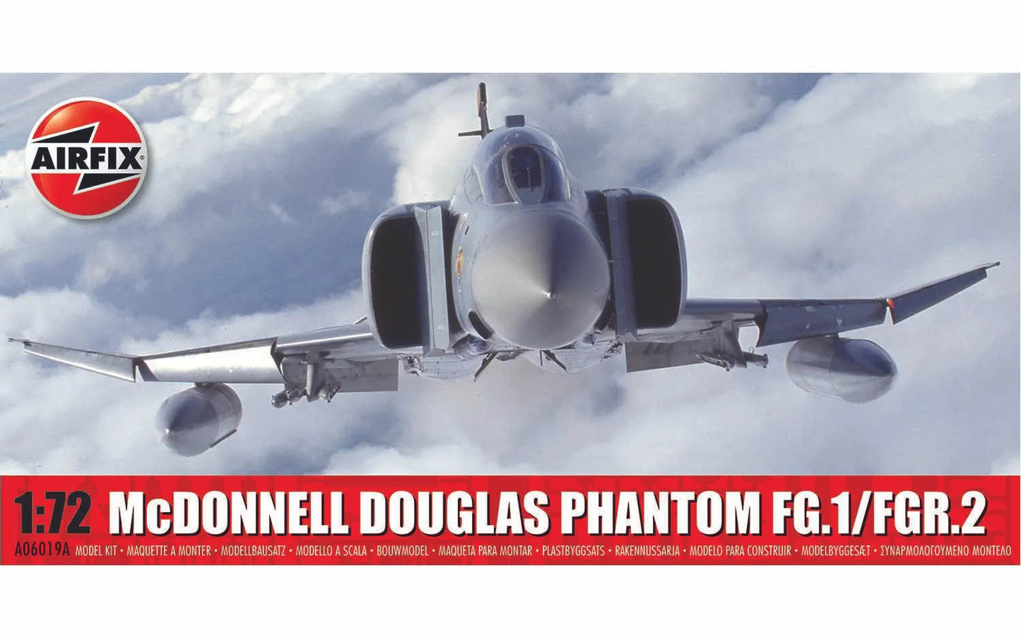 Airfix Products A06019A 1:72 McDonnell Douglas Phantom FG.1/FGR.2 Jet Plane Kit