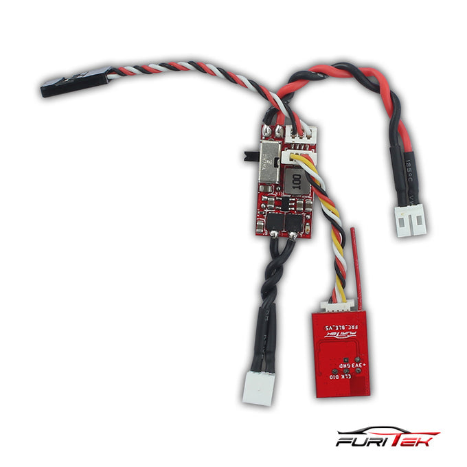 Furitek 2071 Axial SCX24 Iguana Pro 30A/50A Brushed ESC Combo with Wireless App