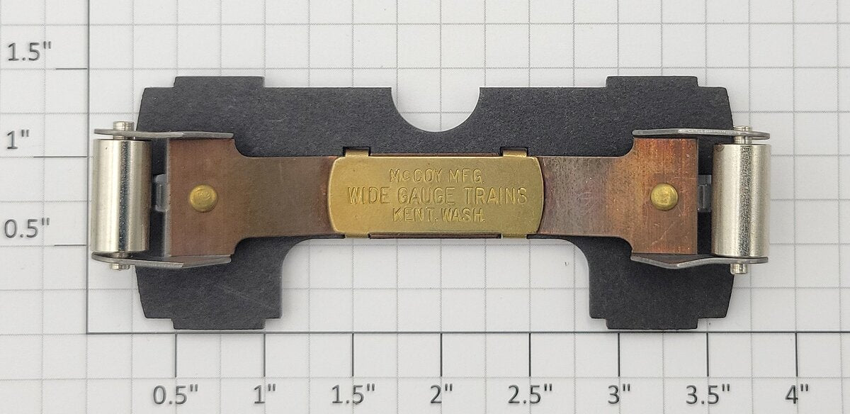 McCoy 237 Standard Gauge Black Plate Super Motor Collector Assembly