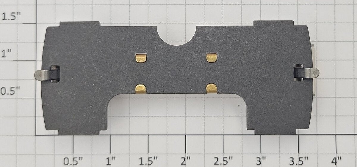 McCoy 237 Standard Gauge Black Plate Super Motor Collector Assembly