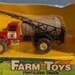 Ertl 647 1:64 Scale Farm Toys Red / Gray Fertilizer Truck