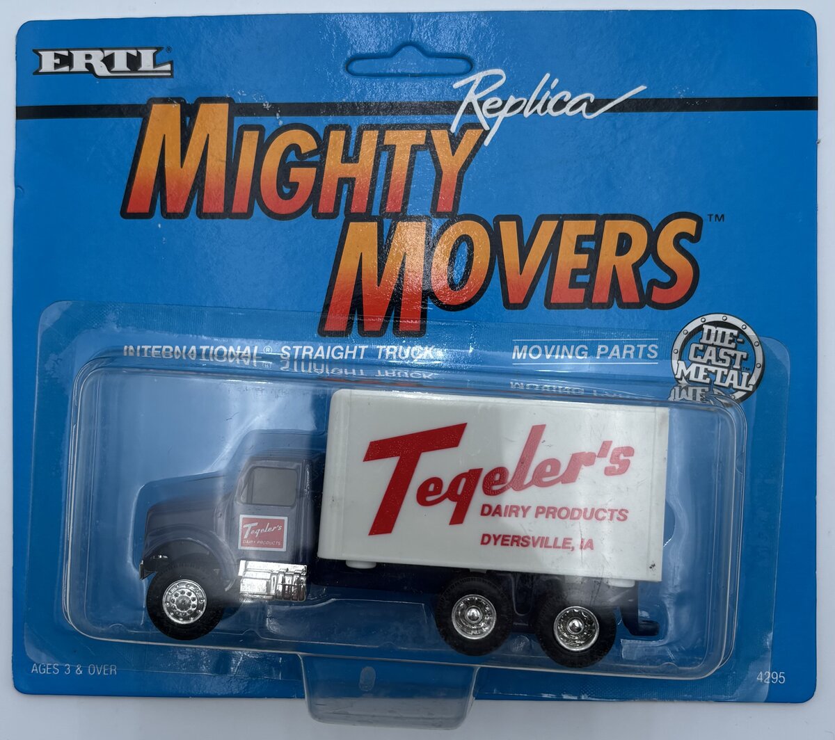 Ertl 4295 1:64 Teqeler's Dairy Products International Straight Truck