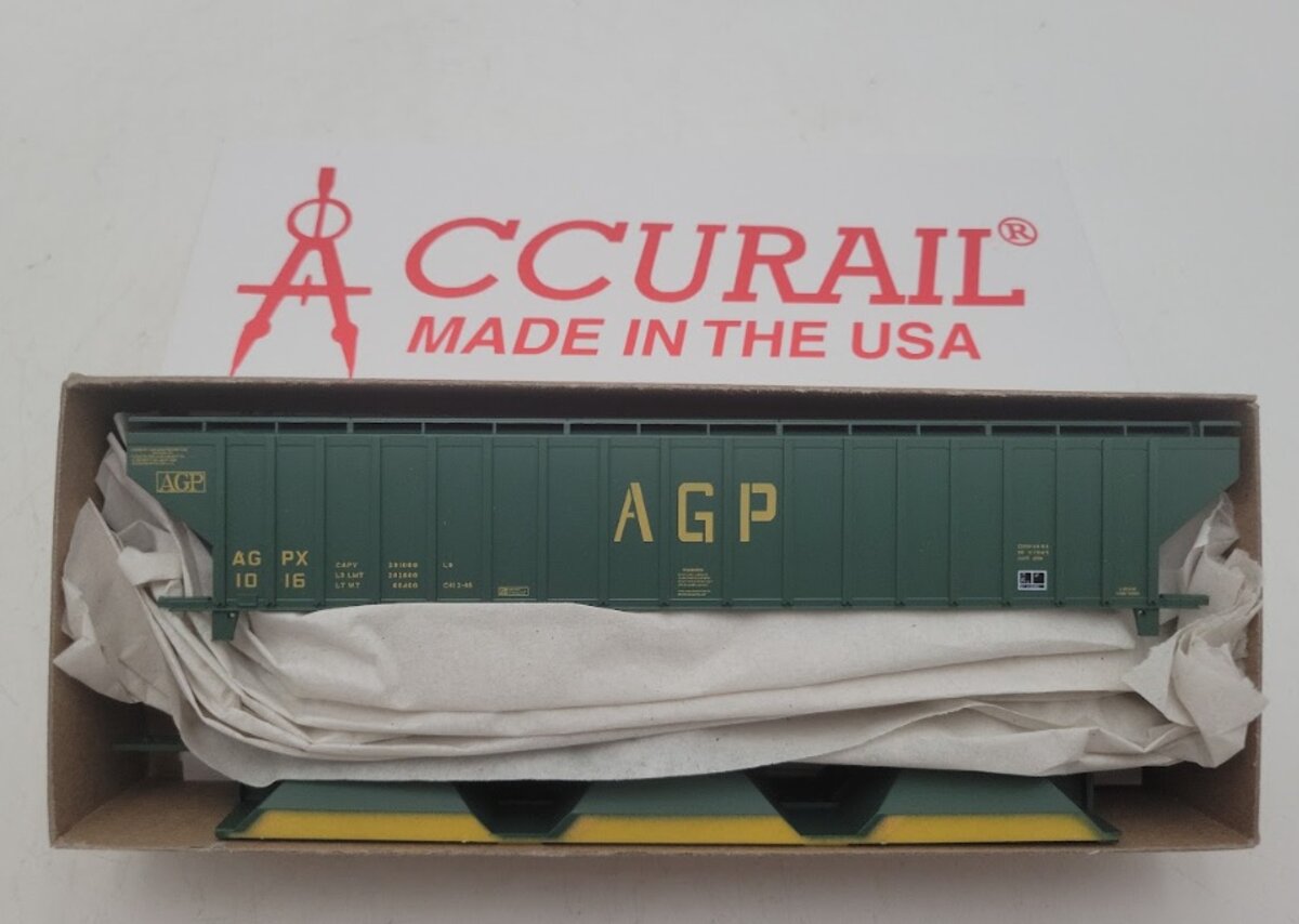Accurail 6546 HO Scale AGP Pullman Standard Covered Hopper Kit