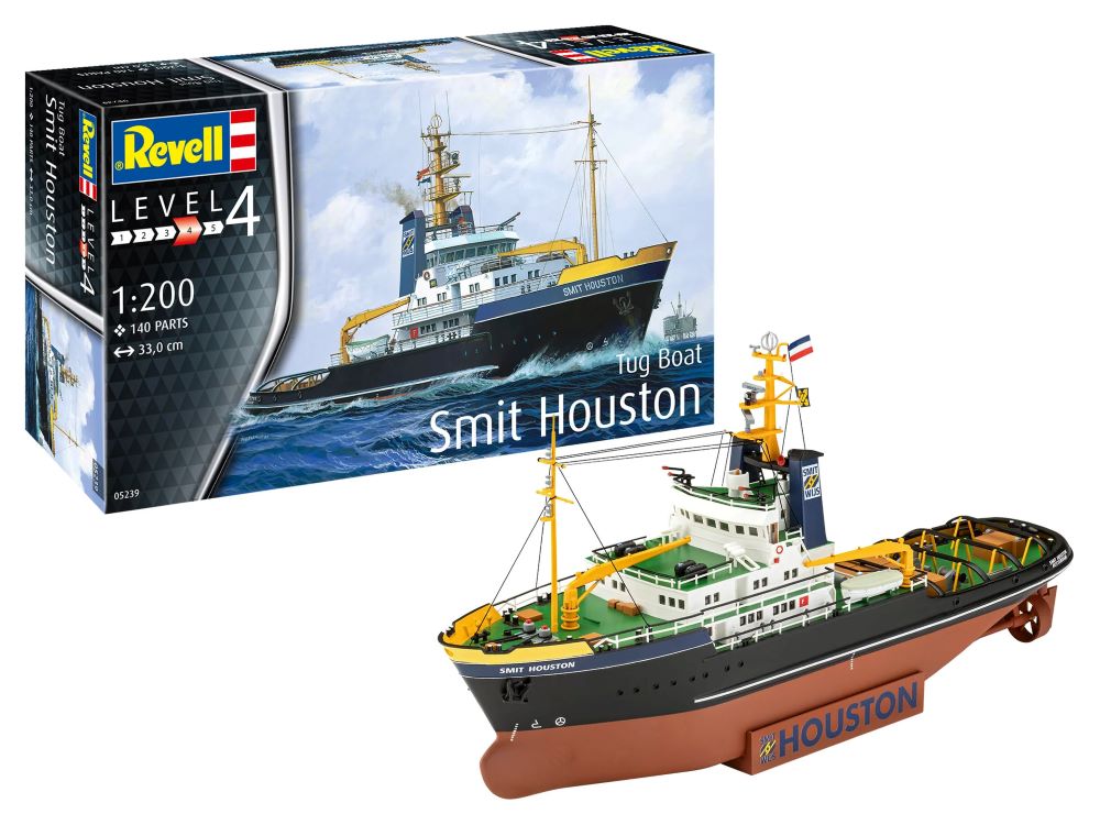 Revell of Germany 05239 1:200 Smit Houston Tug Boat Plastic Model Kit