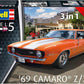 Revell of Germany 07727 1:12 1969 Chevrolet Camaro Car Plastic Model Kit