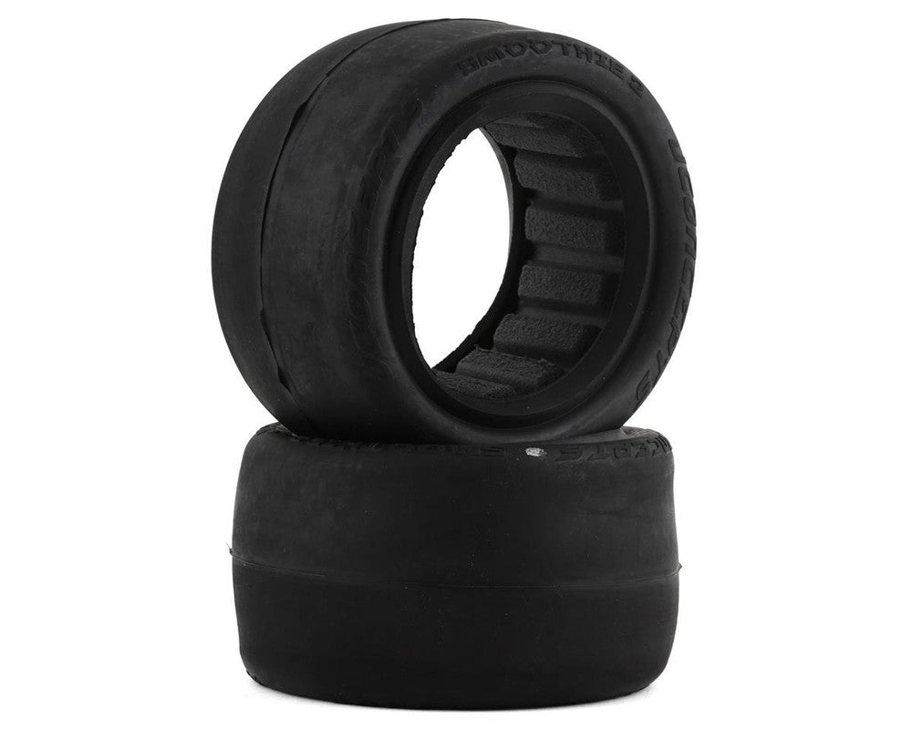 Jconcepts 4017-06 Silver Smoothie 2 2.2" Rear Buggy Tires (Pack of 2)