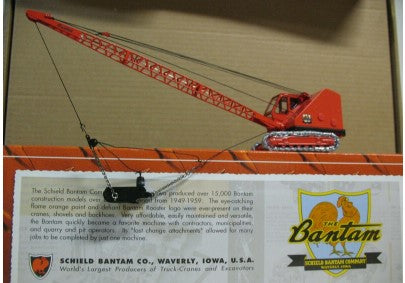 Spec Cast CON008 1:50 Schield Bantam C-35 Crawler Dragline Die Cast Replica