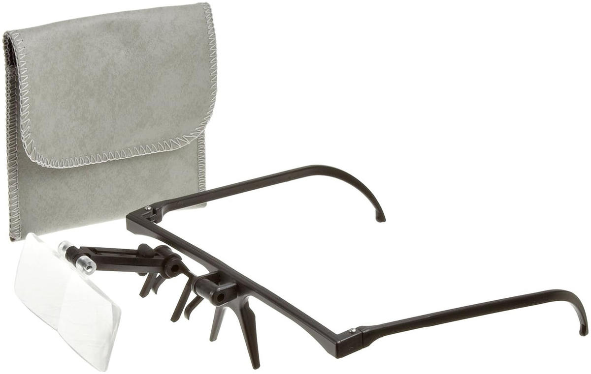 Donegan Optical Company CO-5 2.5x Magnification Clip-On Binocular Magnifier