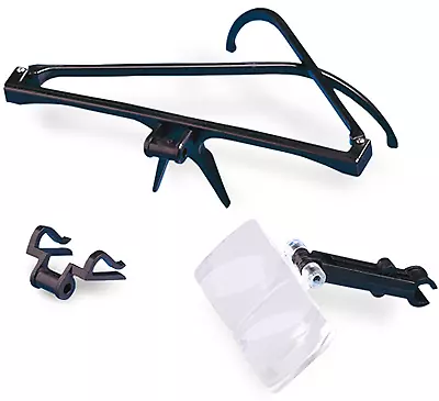 Donegan Optical Company CO7 2.75x Magnification Clip-On Binocular Magnifier