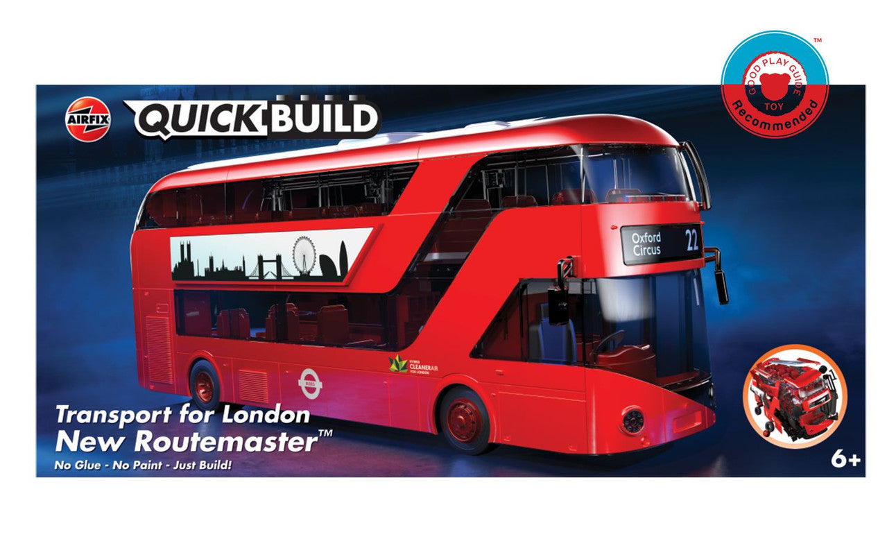 Airfix Products J6050 QUICKBUILD Transport for London New Routemaster Model Kit