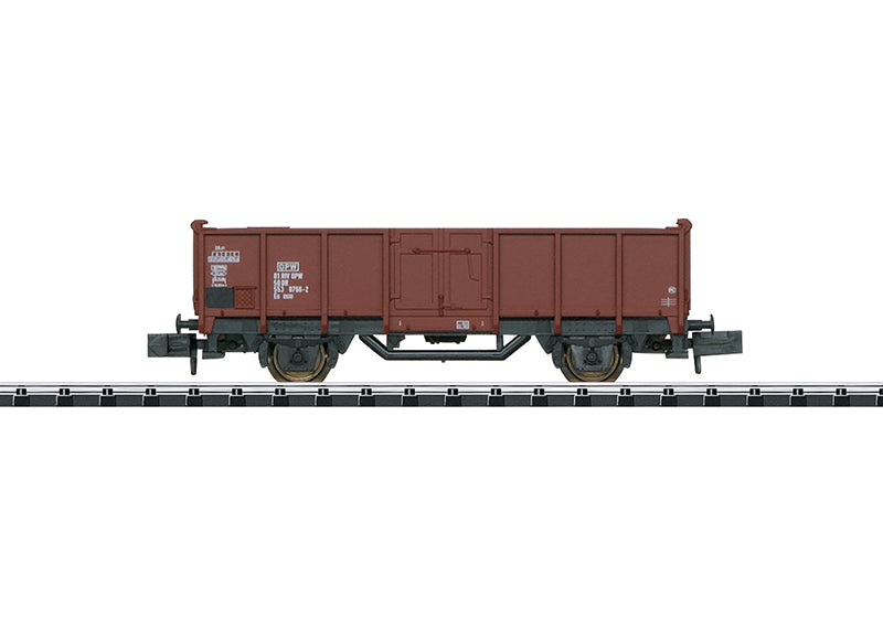 Trix 18083 N German State RR DR/GDR Type Es 5520 Hobby Freight Car #Es 5520