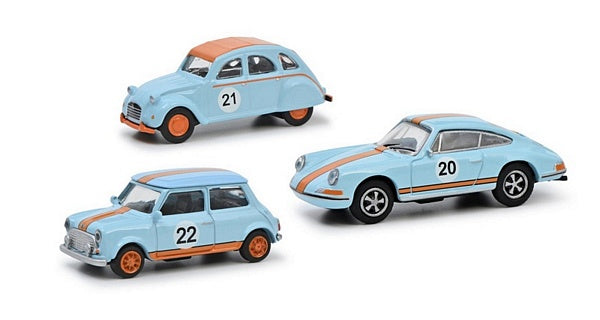 Schuco 452671600 1:43 Vintage Racing Diecast Model Set (Set of 3)