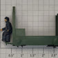 Lionel 356-34X Dark Green Baggage Cart Truck with Figure