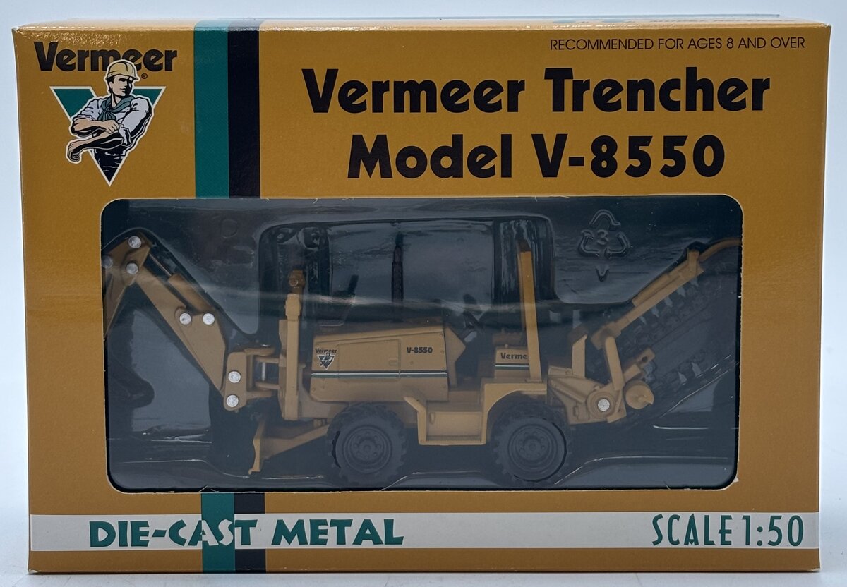 Vermeer 9513-001 1:50 Diecast V-8550 Trencher